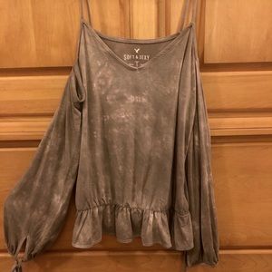 American Eagle Soft & Sexy Tie-Dye Top